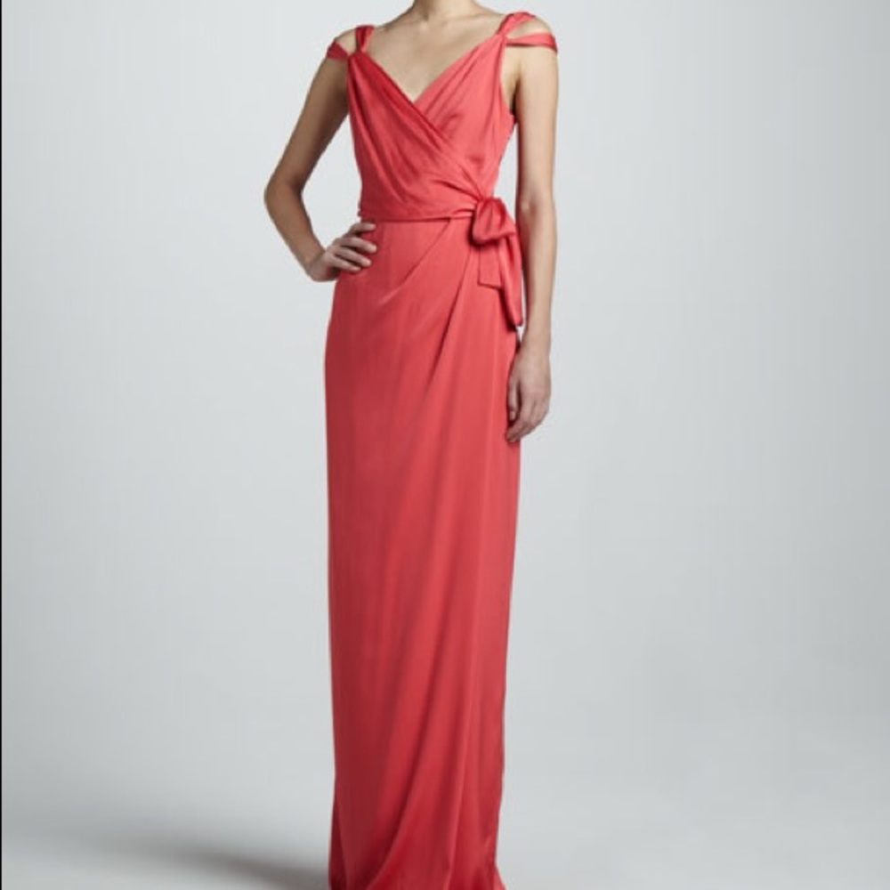 Raoul Celina wrap gown NWT